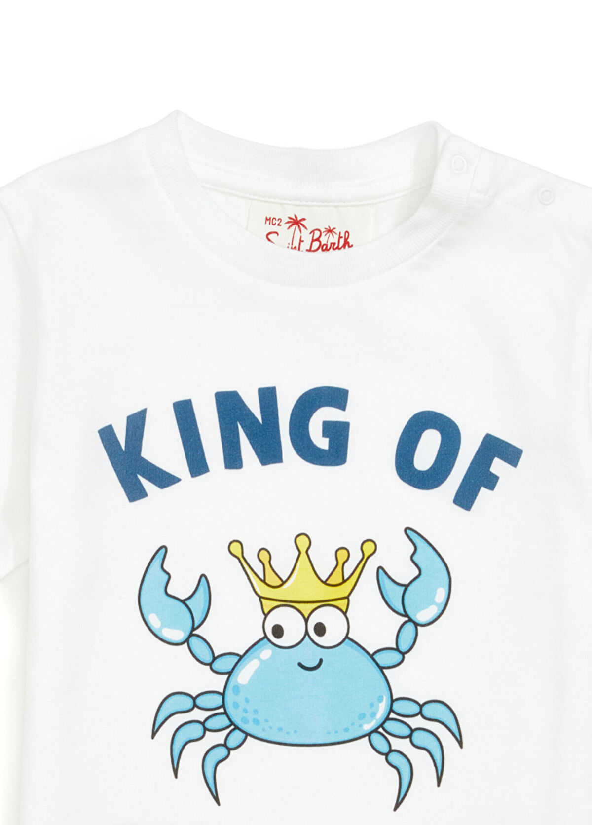 MC2 (Saint Barth) Denver Jr Beyaz Erkek Çocuk T-shirt - 3