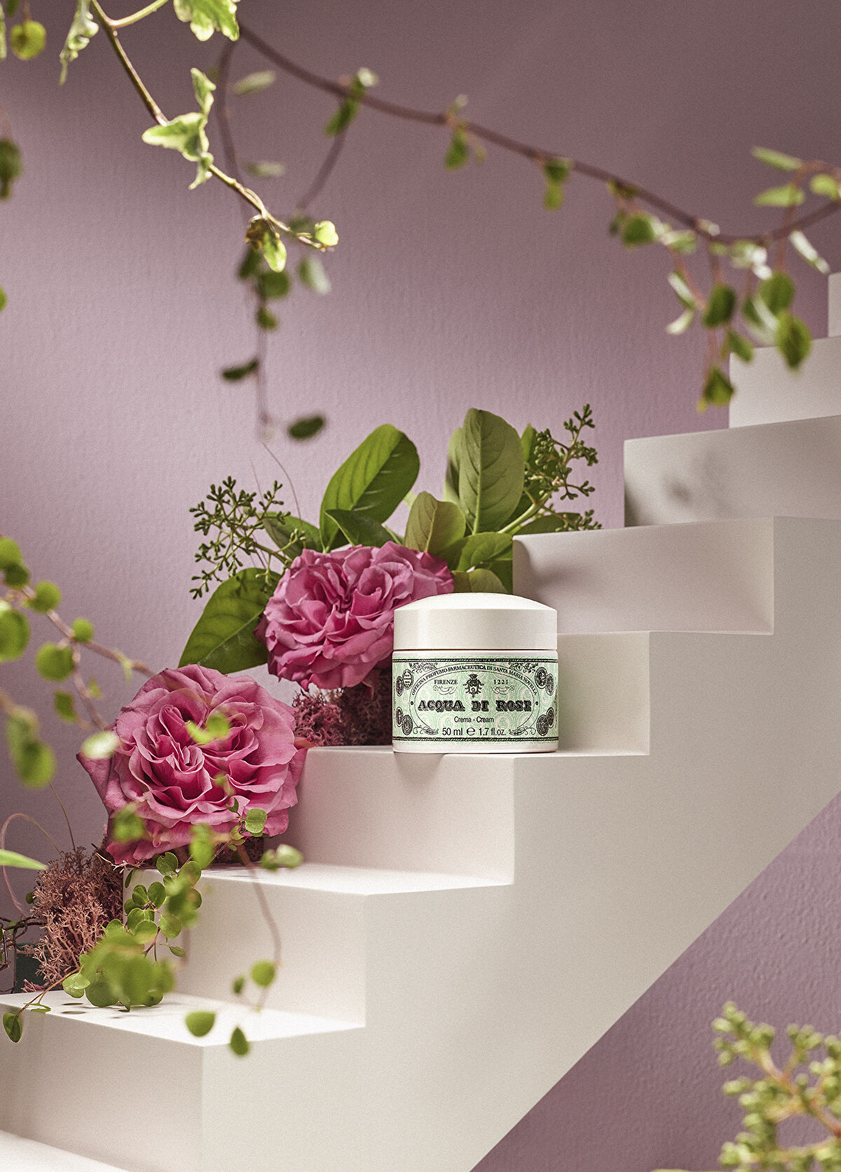 Santa Maria Novella Acqua Di Rose 50 ml Krem - 3