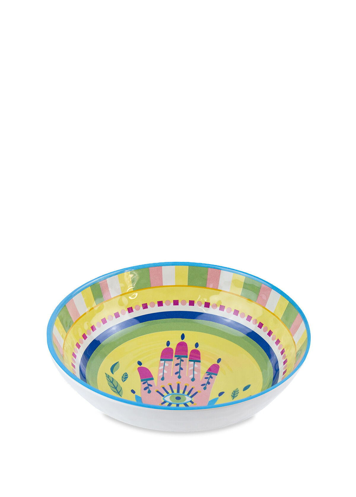 Baci Milano Mamma Mia Set of 6 Melamine Plate - 1