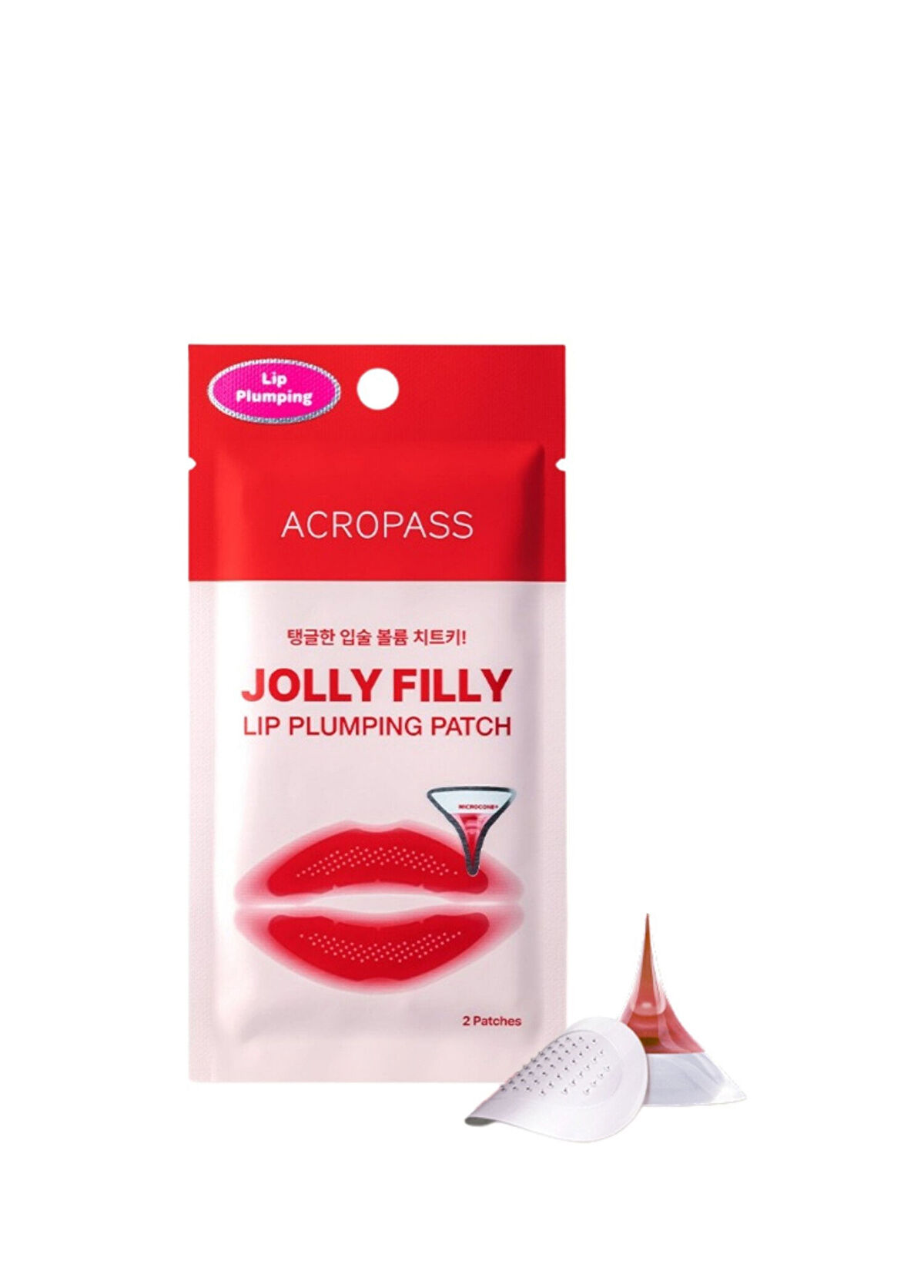 ACROPASS Microcone Jolly Filly Lip Plumping Patch 2 Pcs Lip Plumper with Needle - 1