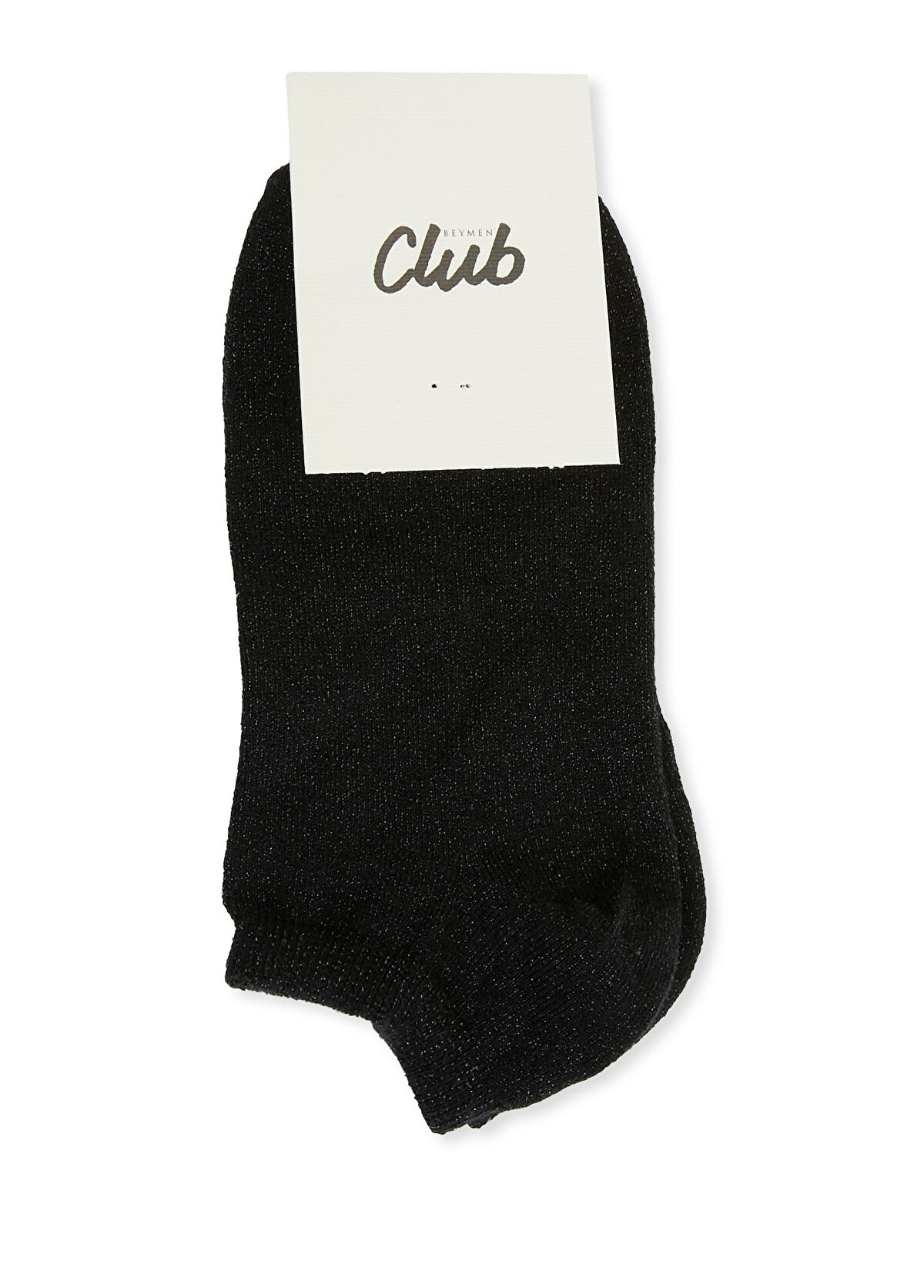 Beymen Club Siyah Simli Kadın Çorap - 1
