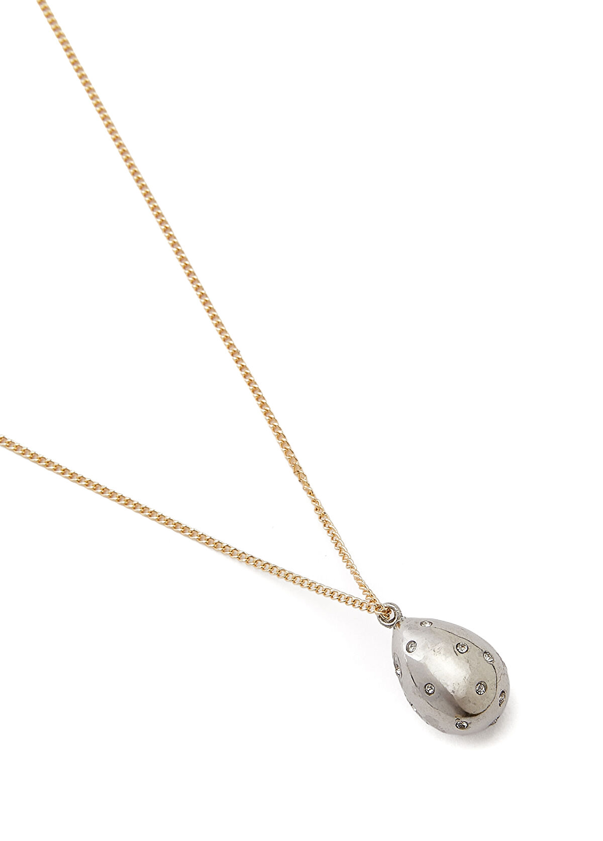 Beymen Club Amorf Parçalı Kadın Uzun Zincir Kolye - 3