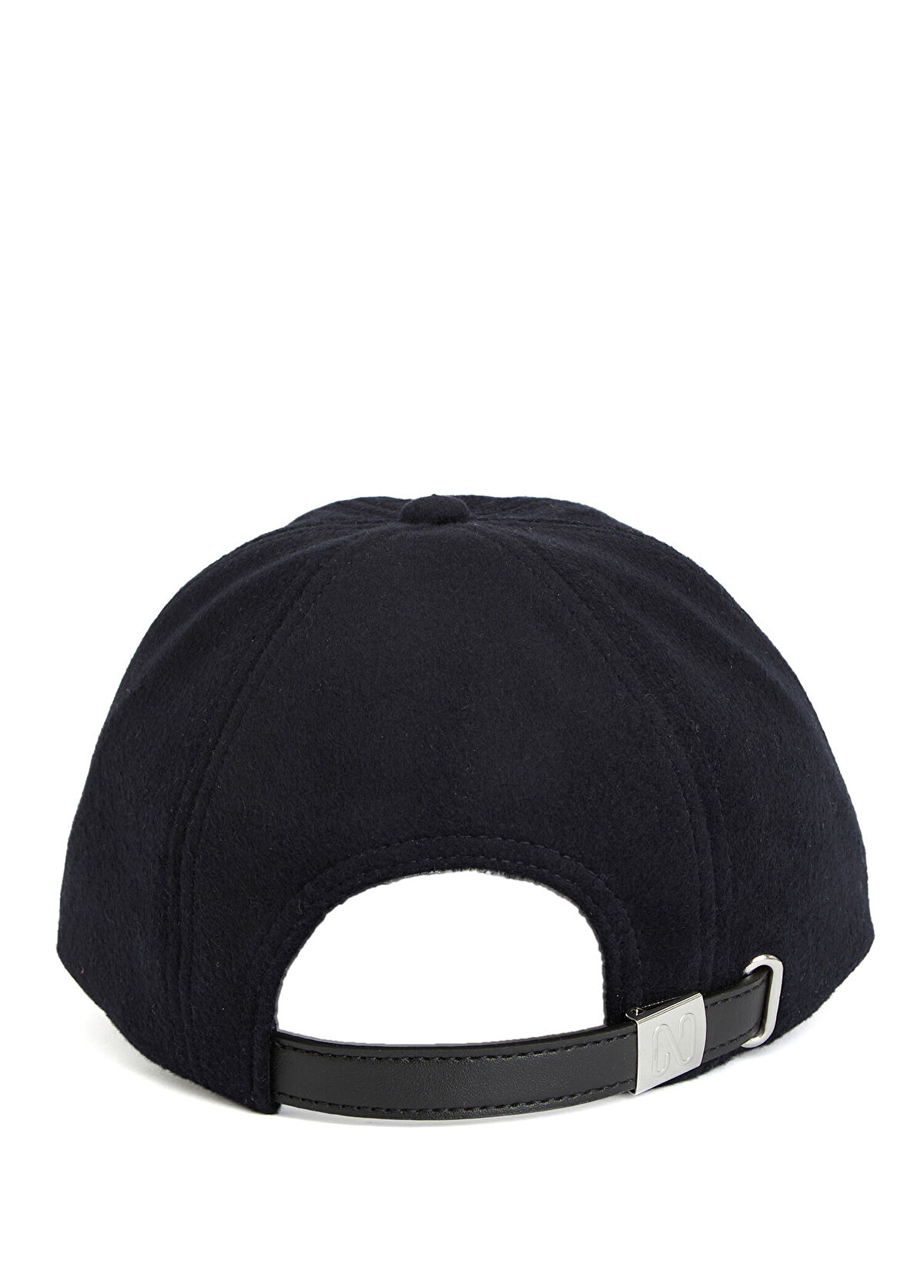 Lacivert Erkek Yün Cap Şapka - Görsel 4