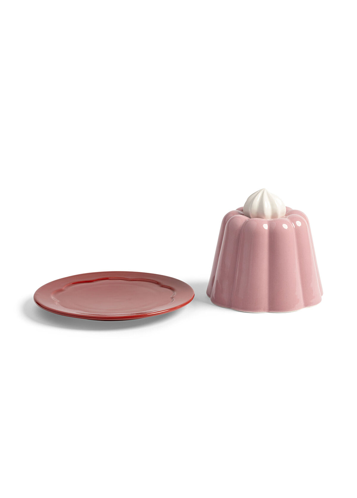 KLEVERING Puding Formunda Pembe Saklama Kabı - 3