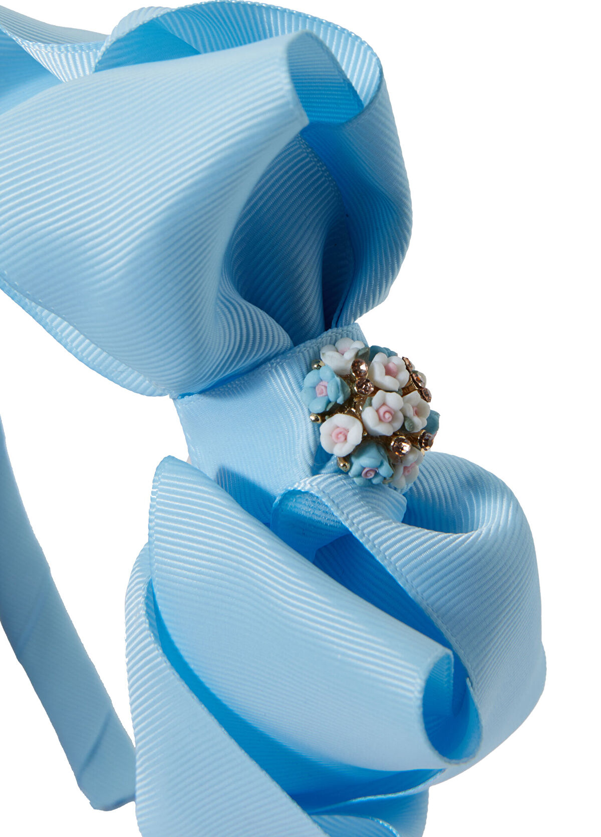 Queen Unique Blue Girl Child Headband - 3