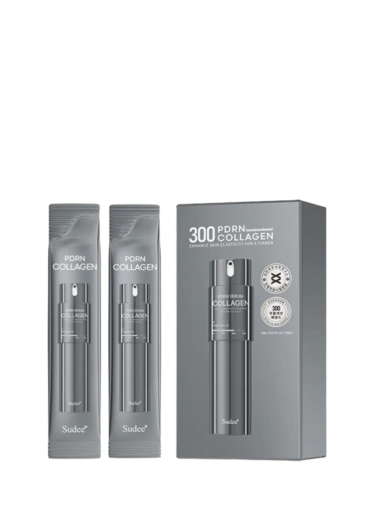 Sudee 300 Collagen PDRN Elasticity PDRN Mikroiğneler 300 ve Kolajen İçeren Güçlendirici Cilt Serumu 2 ml x 10 - 1