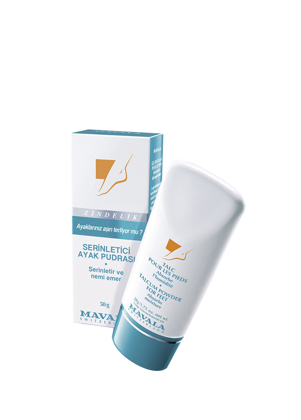 Mavala Talcum Powder Serinletici Ayak Pudrası 50 gr - 1