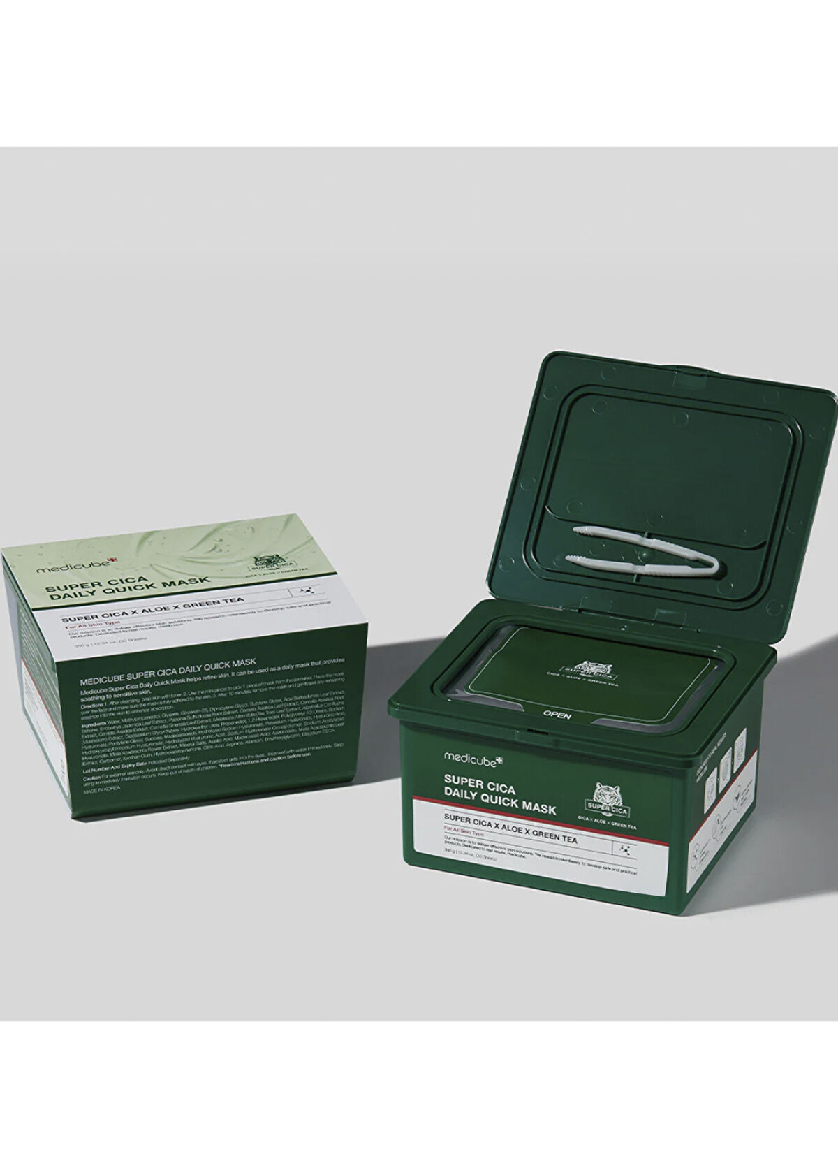 Medicube Super Cica Daily Quick Mask Besleyici & Stres Karşıtı 30'lu Günlük Cica Yüz Maskesi 350 gr - 3