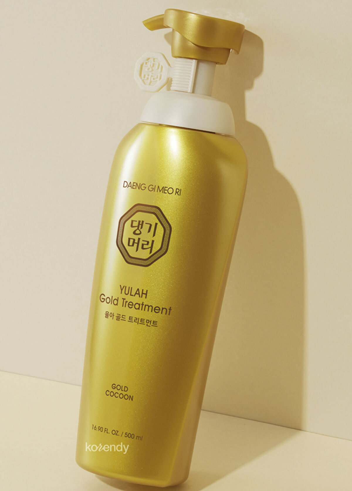 Daeng Gi Meo Ri Yulah Gold Treatment Parlaklık ve Canlılık Verici Besleyici Altın İpekböceği Kozası Özlü Saç Bakım Kremi 500 ml - 3