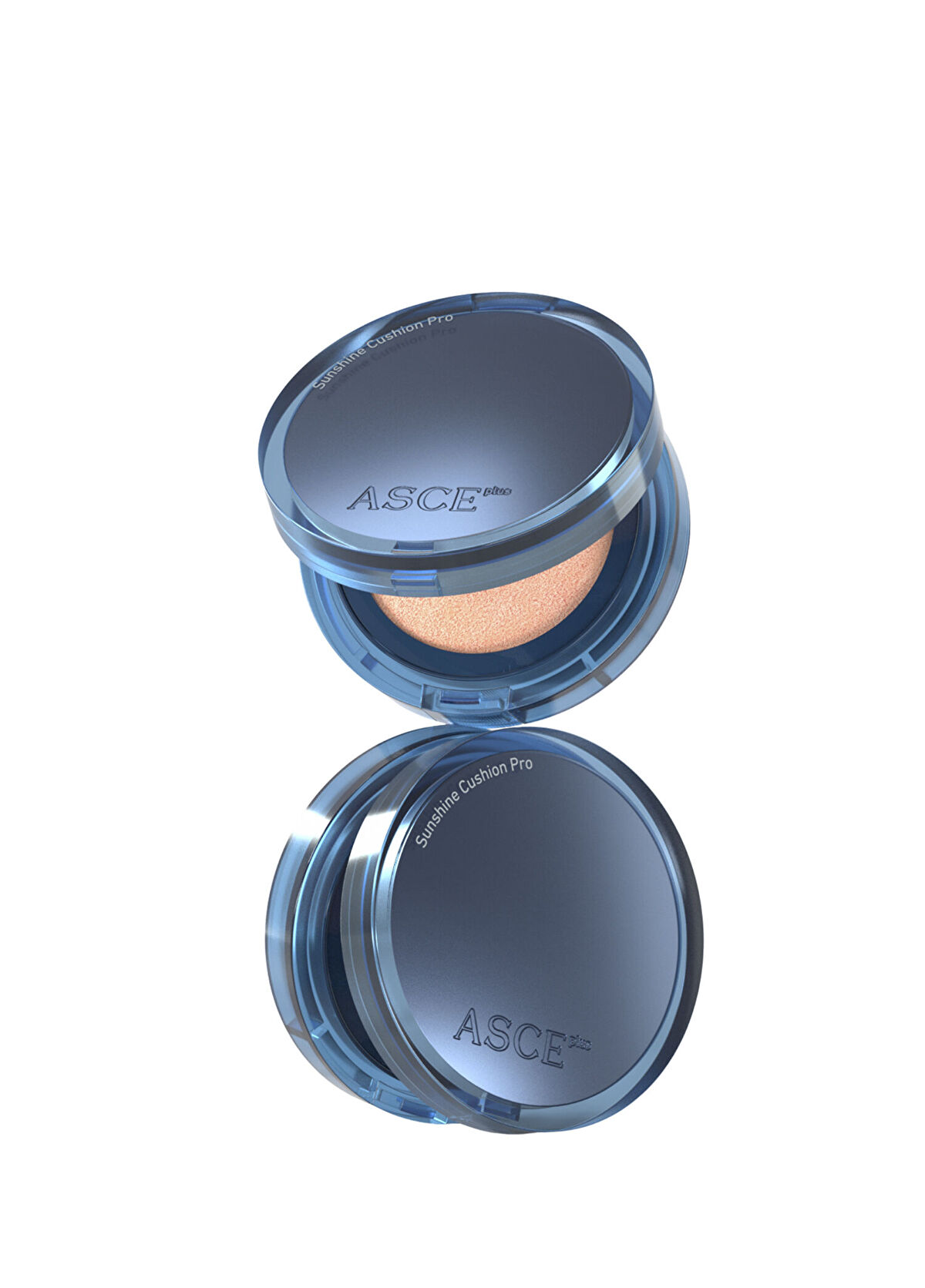 Asce Plus Sunshine SPF50+ Cushion Pro Kapatıcı 12 gr + 12 gr Refill  - 1