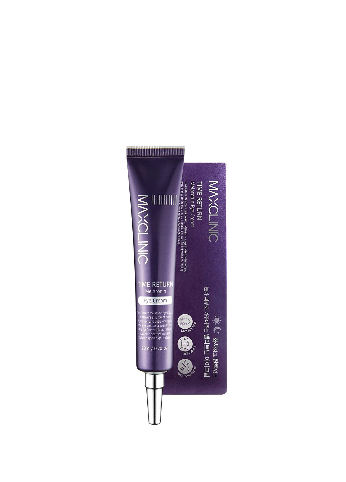 Maxclinic Time Return Melatonin Ve Hyalüronik Yaşlanma Ve Yorgunluk İzlerine Karşı Göz Kremi 20 gr - 1