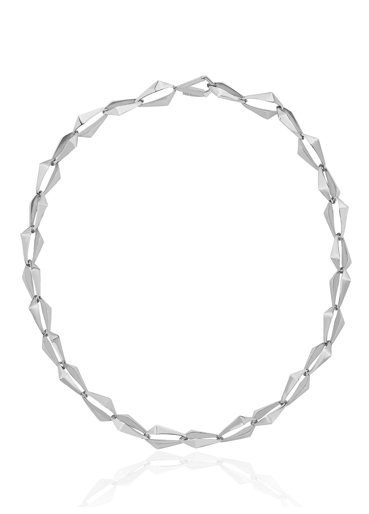 Mishka Splash Zincir Gümüş Kolye - 1