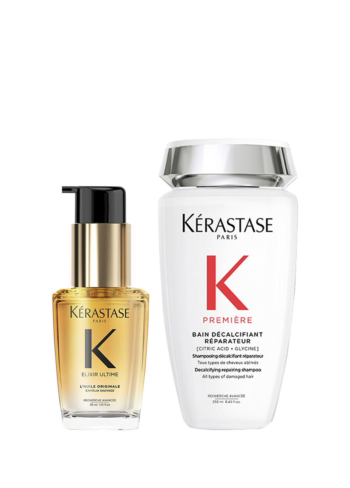 Kerastase Elixir Specifique Dökülme Karşıtı Şampuan 250 ml + Saç Yağı 30 ml 2'li Set - 1