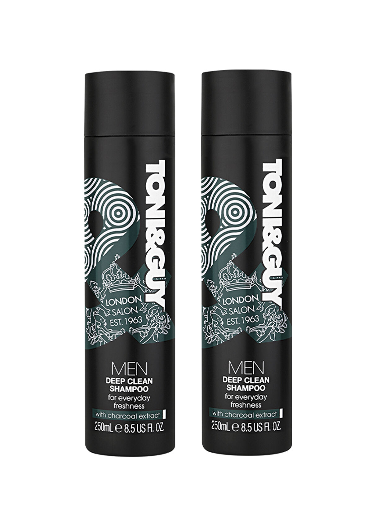 Toni&Guy Deep Clean Erkekler İçin Yoğun Arındırıcı 2'li Şampuan Seti 250 ml - 1