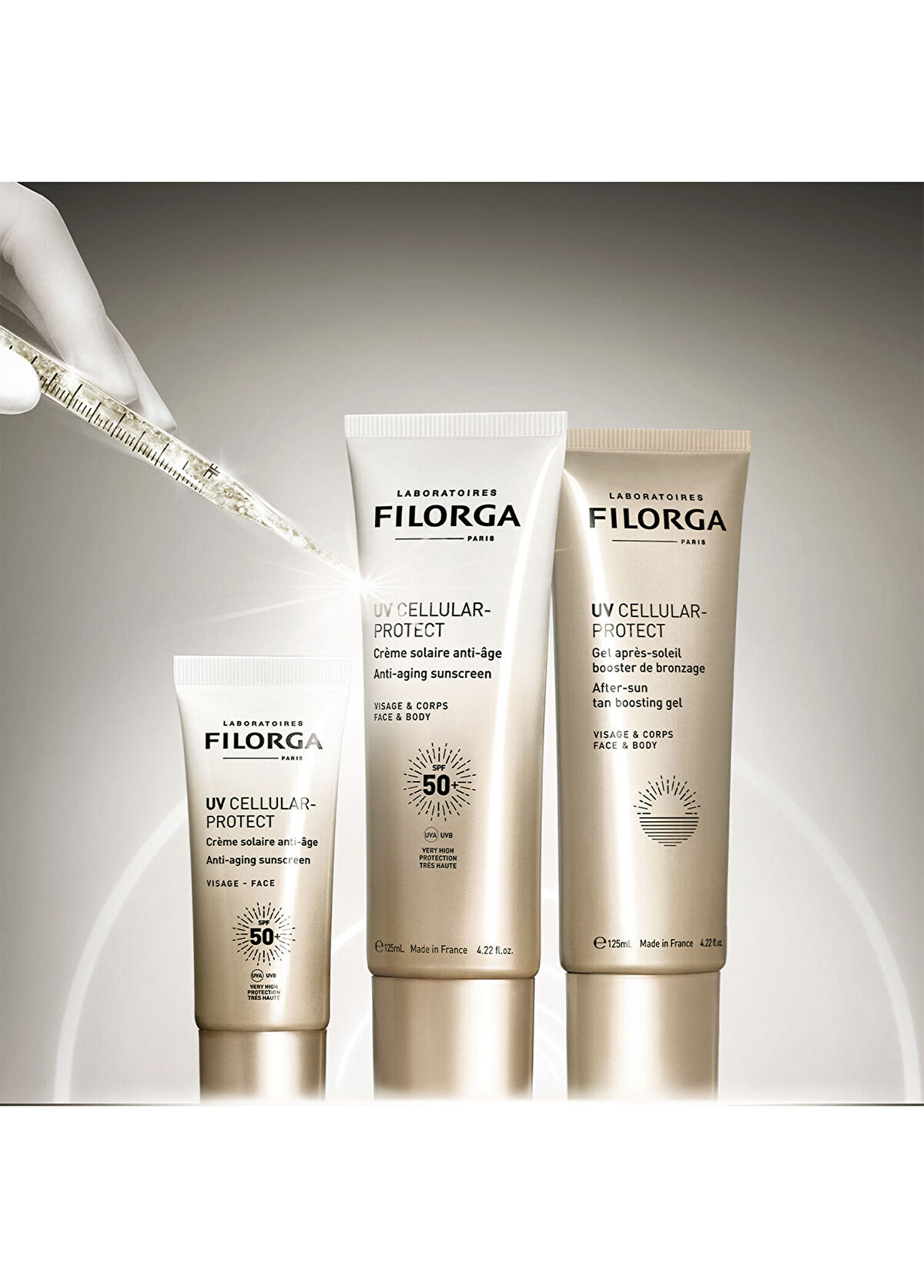 Filorga UV Cellular Protect After Sun Güneşlenme Sonrası Yüz ve Vücut İçin Jel Krem - 3