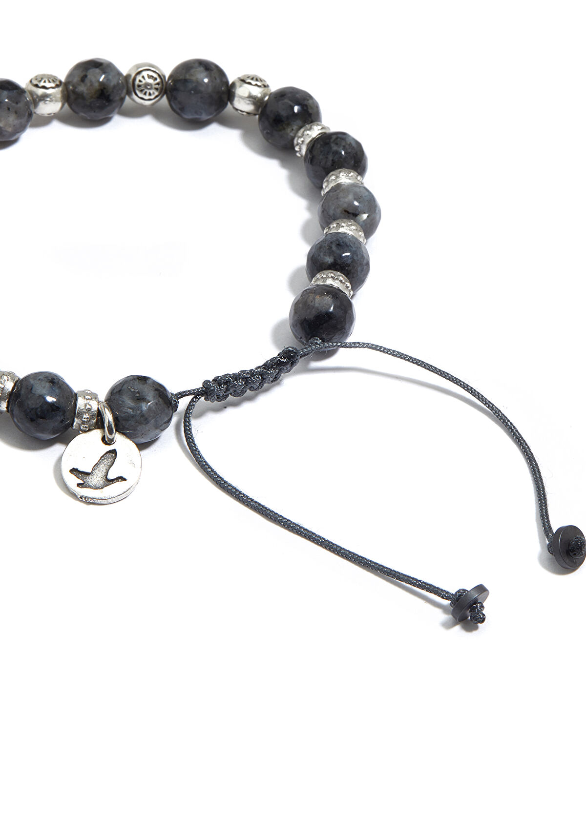 Beymen Club Gri Doğal Taşlı Erkek Bileklik - 3