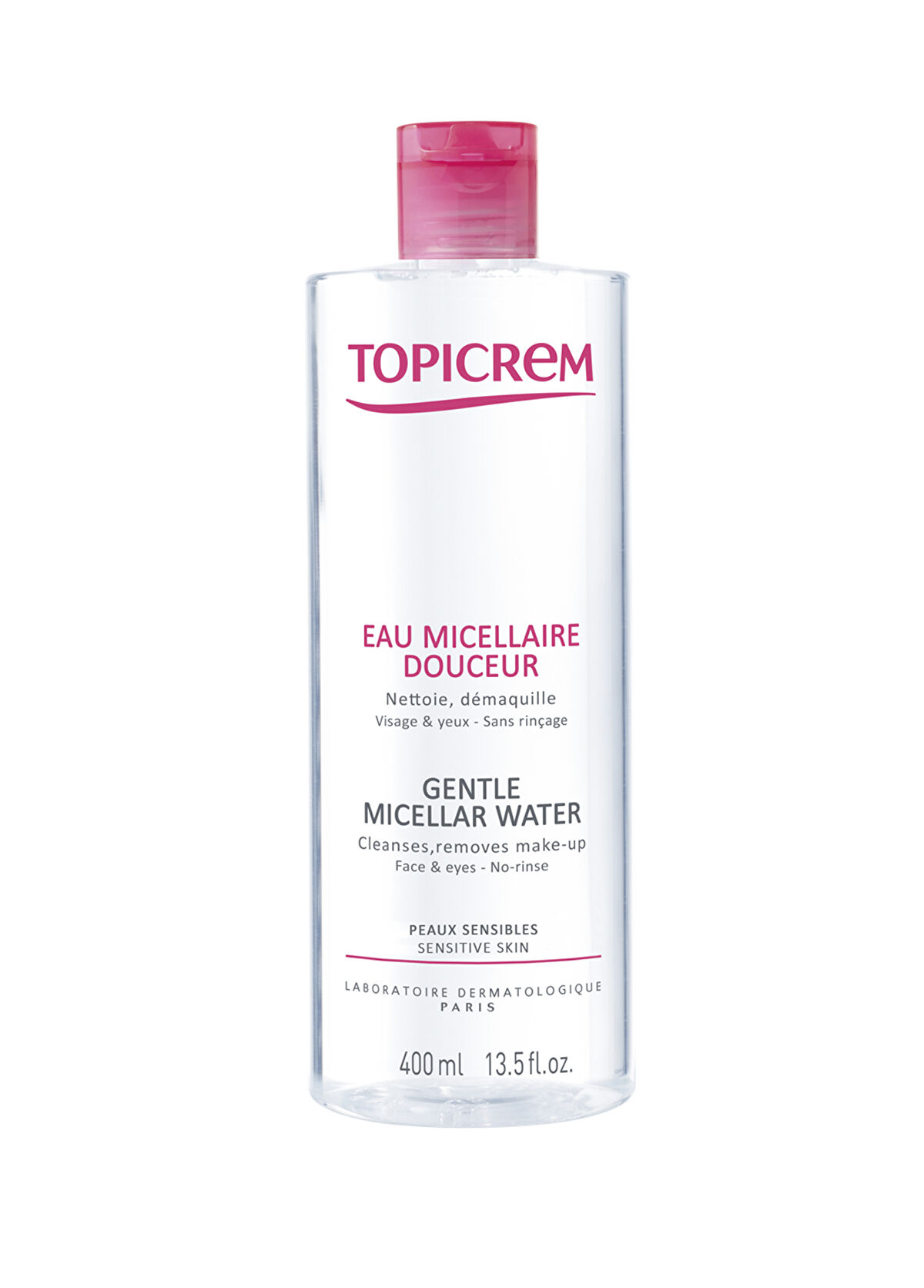 Topicrem Face and Eye Cleansing Water for Sensitive Skin 400 ml - 1