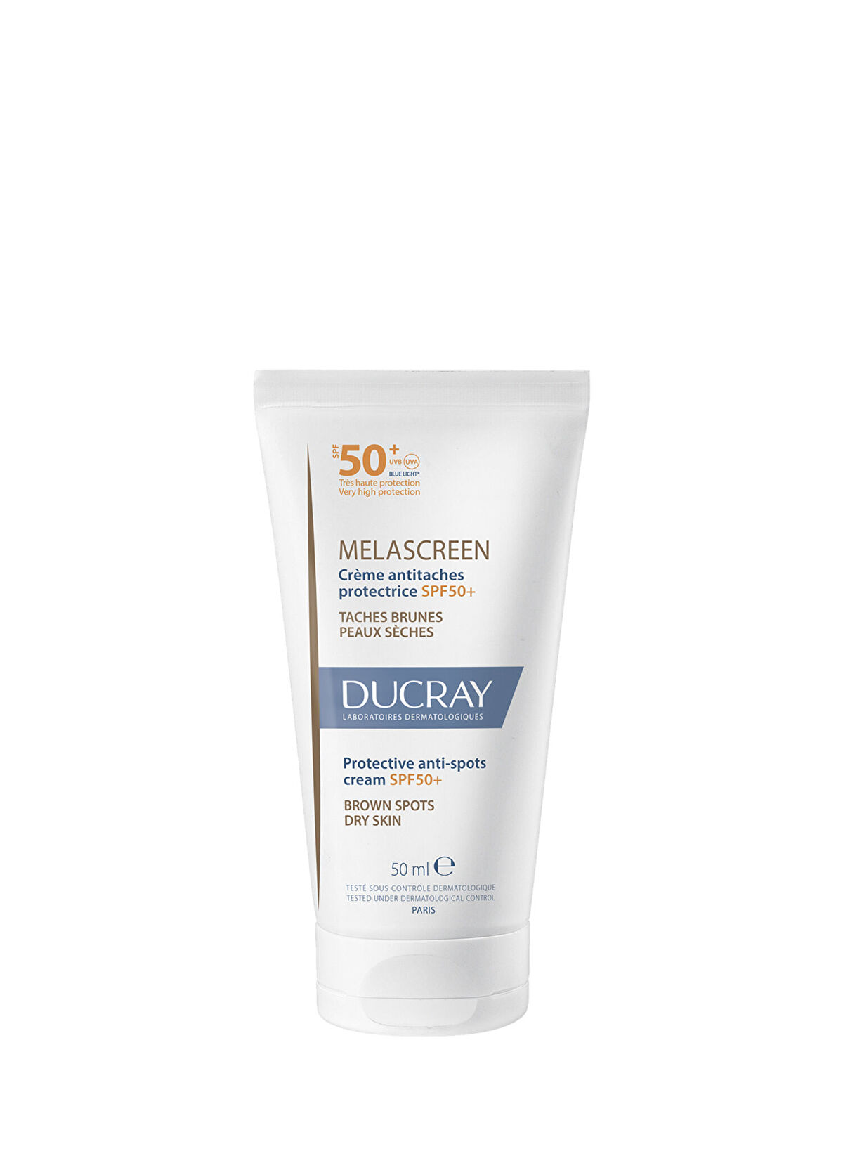 Ducray Melascreen Spf50+ Sunscreen Cream for Blemish-Prone and Dry Skin 50ml - 1