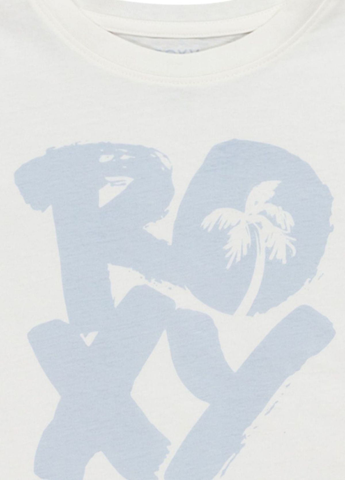 Roxy - Boxy Crop Started Beyaz Kız Çocuk T-Shirt - Beyaz