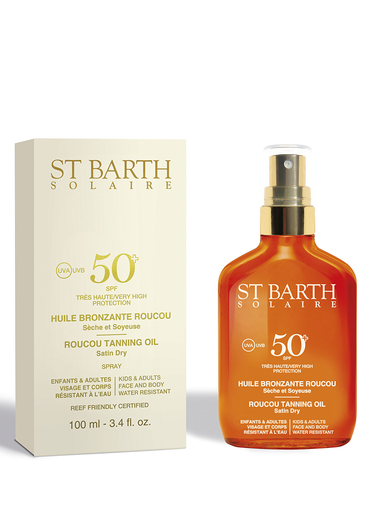 Ligne St.Barth Roucou Tanning Oil SPF 50 - 1