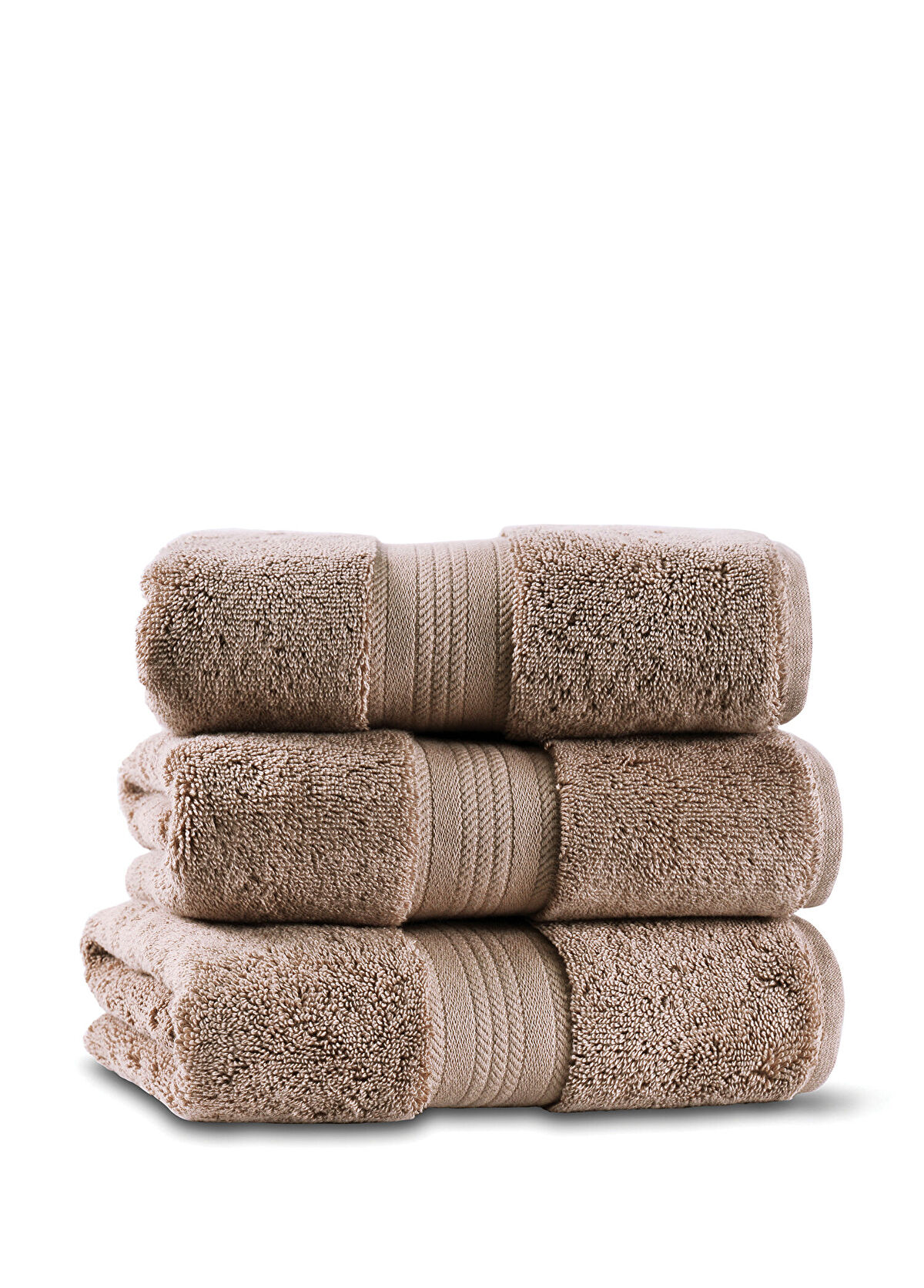 L'appartement Robin Aerocotton® Cobble Stone Pamuklu Tekli Banyo Havlusu 100 x 180 cm - 1