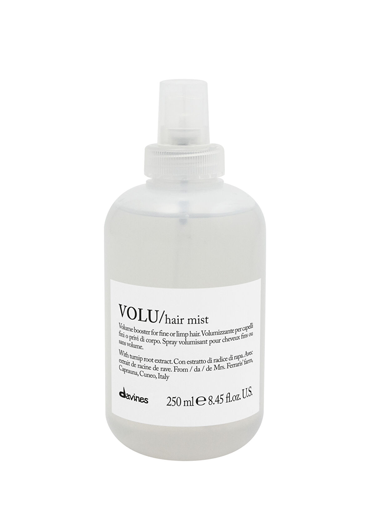 Davines Volu Hair Mist Hacim Kazandıran Nemlendirici Saç Spreyi 250 ml - 1
