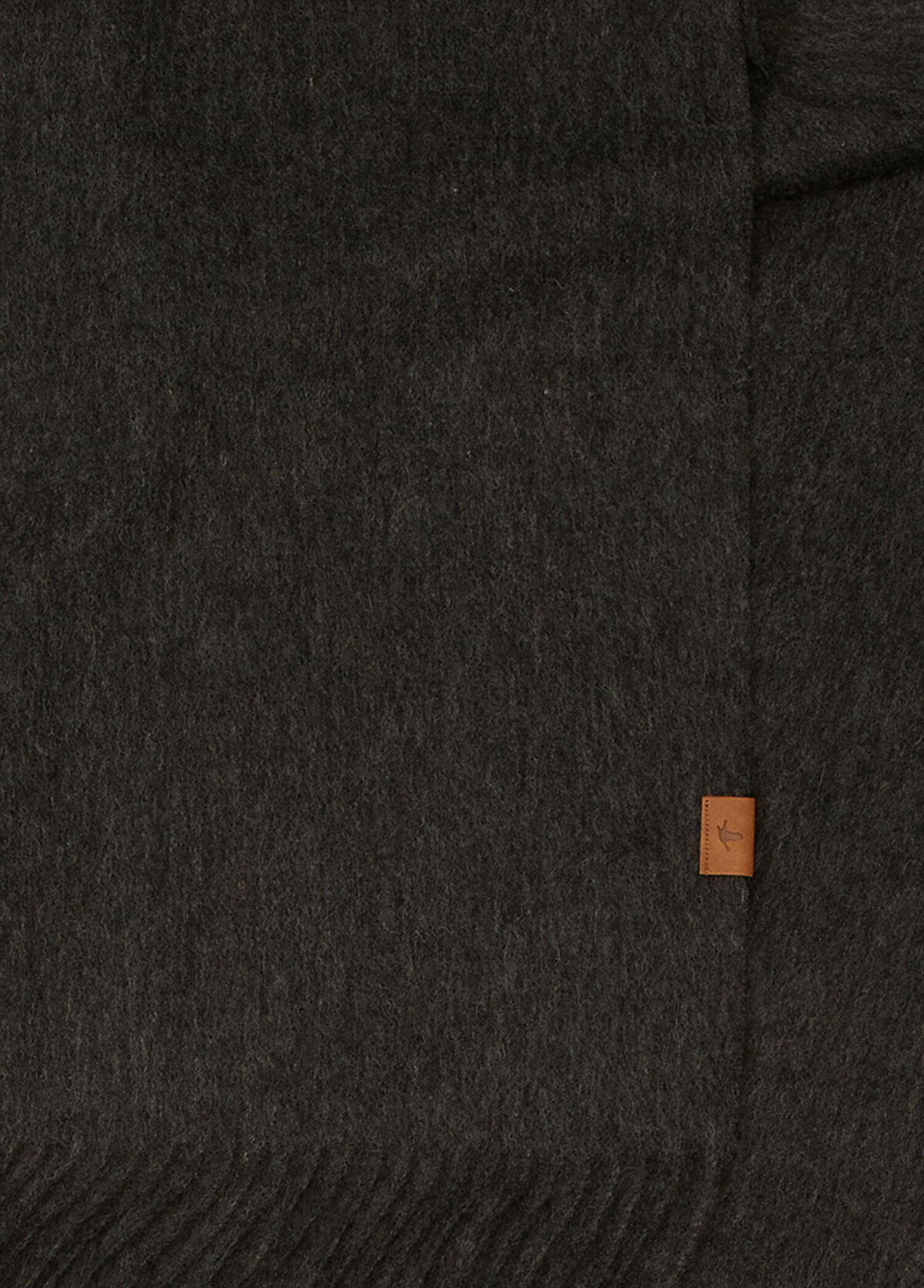 Beymen Club Anthracite Mens Cashmere Blend Wool Scarf - 3