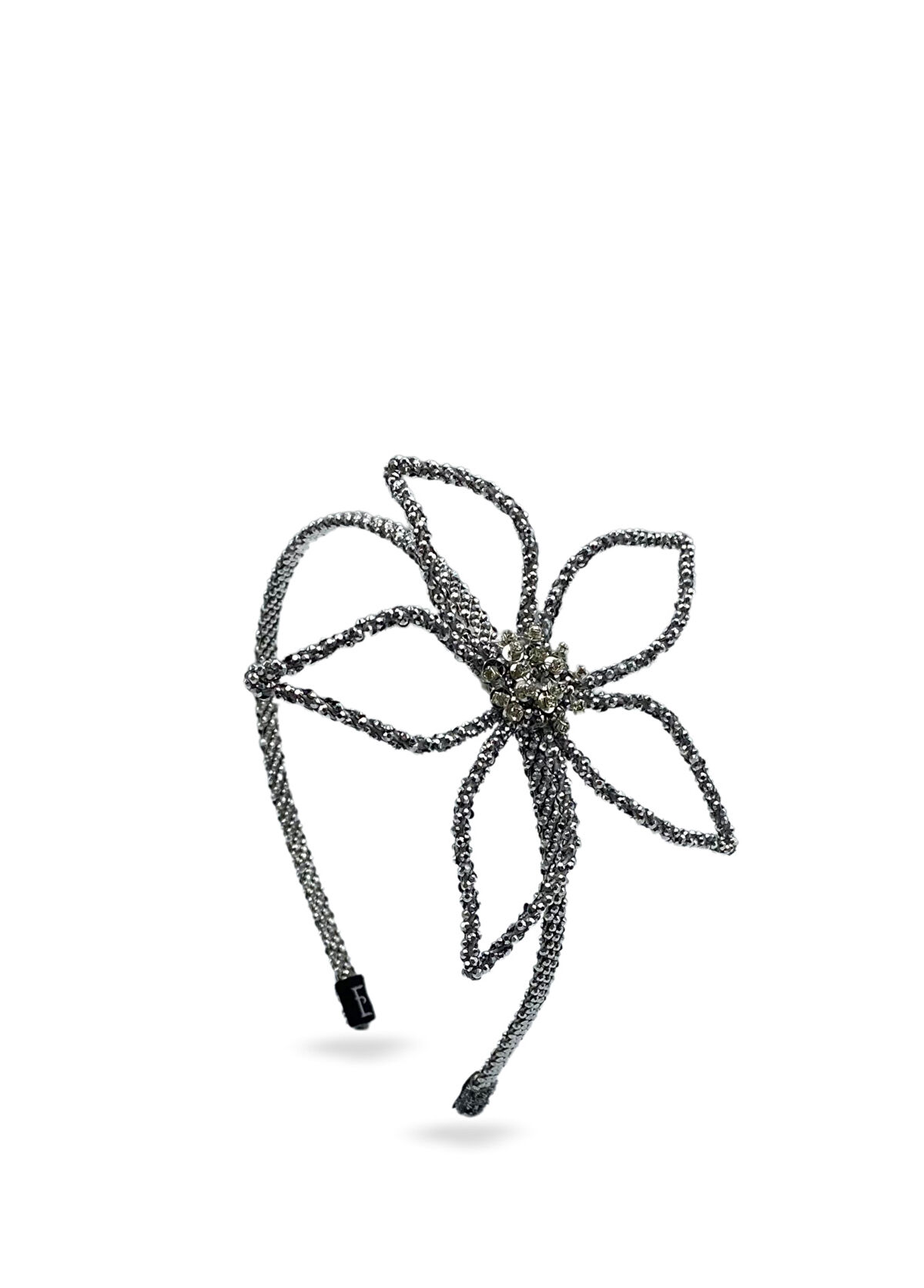 Eli Peacock Aria Kids Silver Girls' Crown - 1