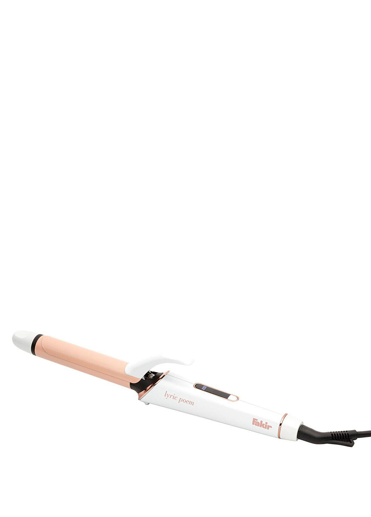 Fakir Lyric Poem Beyaz Rose Chrome Saç Maşası - 1