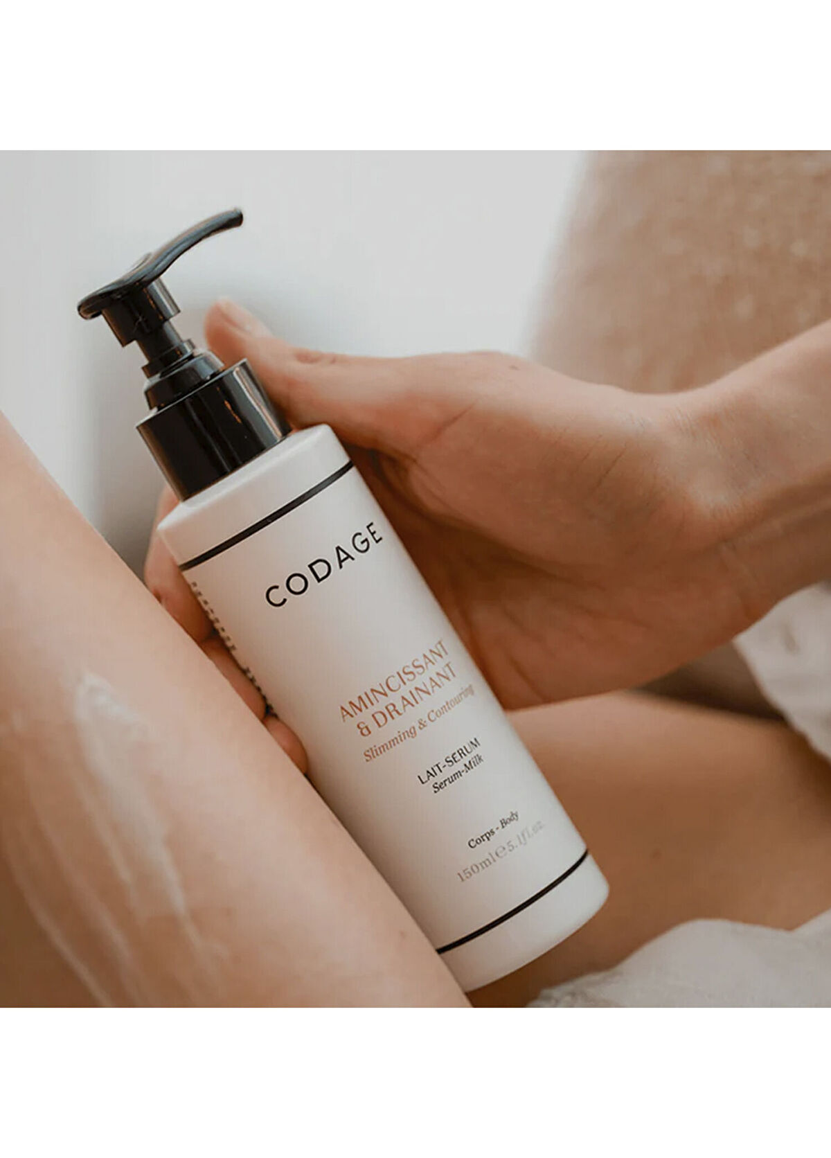 Codage Paris Serum Milk Slimming & Draining Anti-Cellulite Body Milk 150 ml - 3