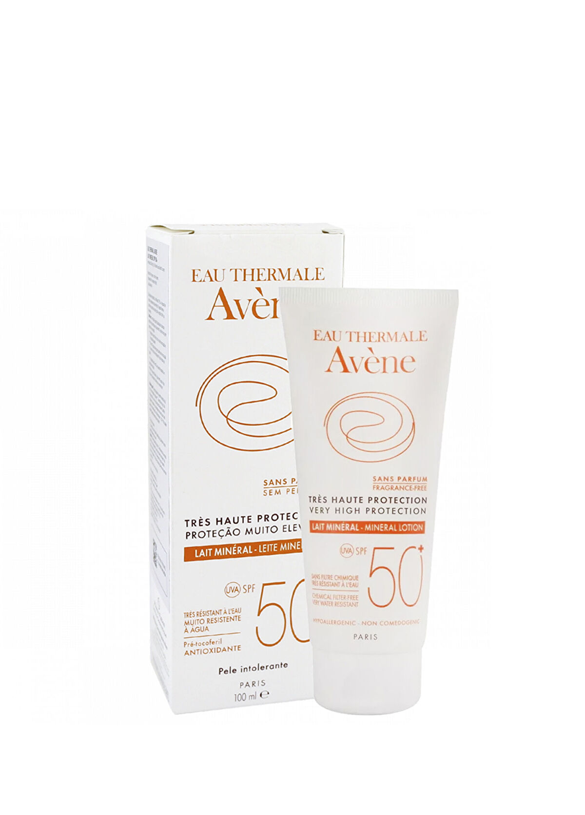 Avene Lait SPF50+ Toleransı Düşük Hassas Ciltler İçin Süt Formunda Güneş Koruyucu 100 ml - 1