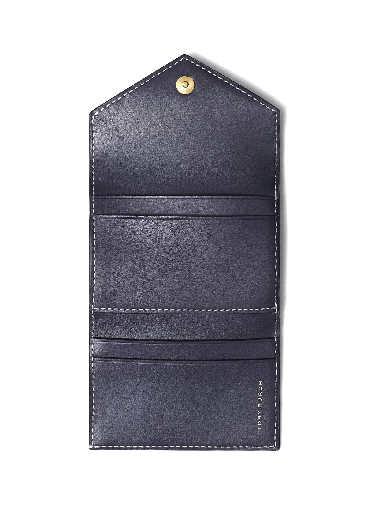 Tory Burch T Monogram Lacivert Gri Kadın Kartlık - 3