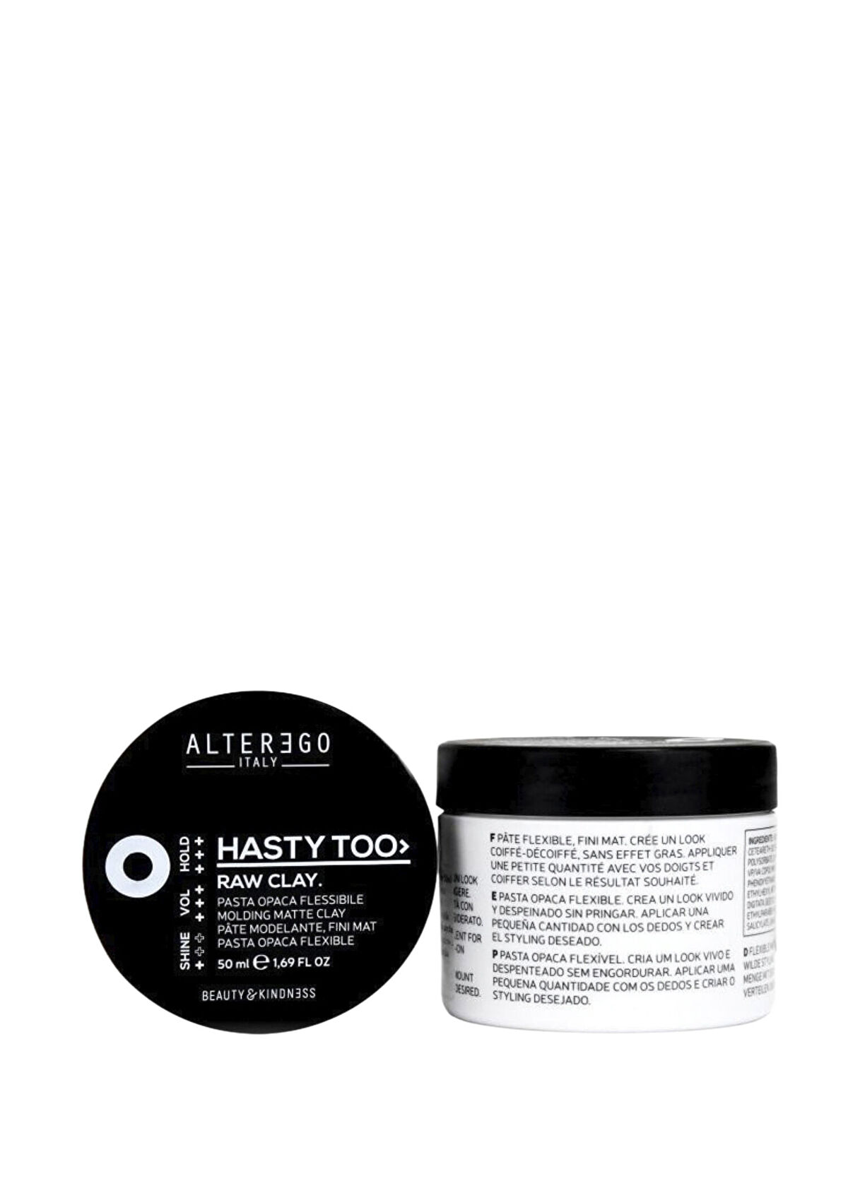 Alter Ego Italy Hasty Too Raw Clay Volumizing Hair Gel 50 ml - 1