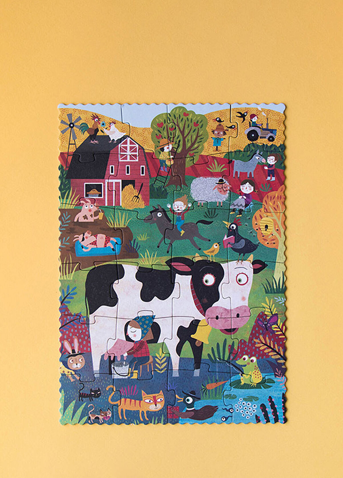 Londji My Little Farm 3-5 Years Pocket Puzzle - 3