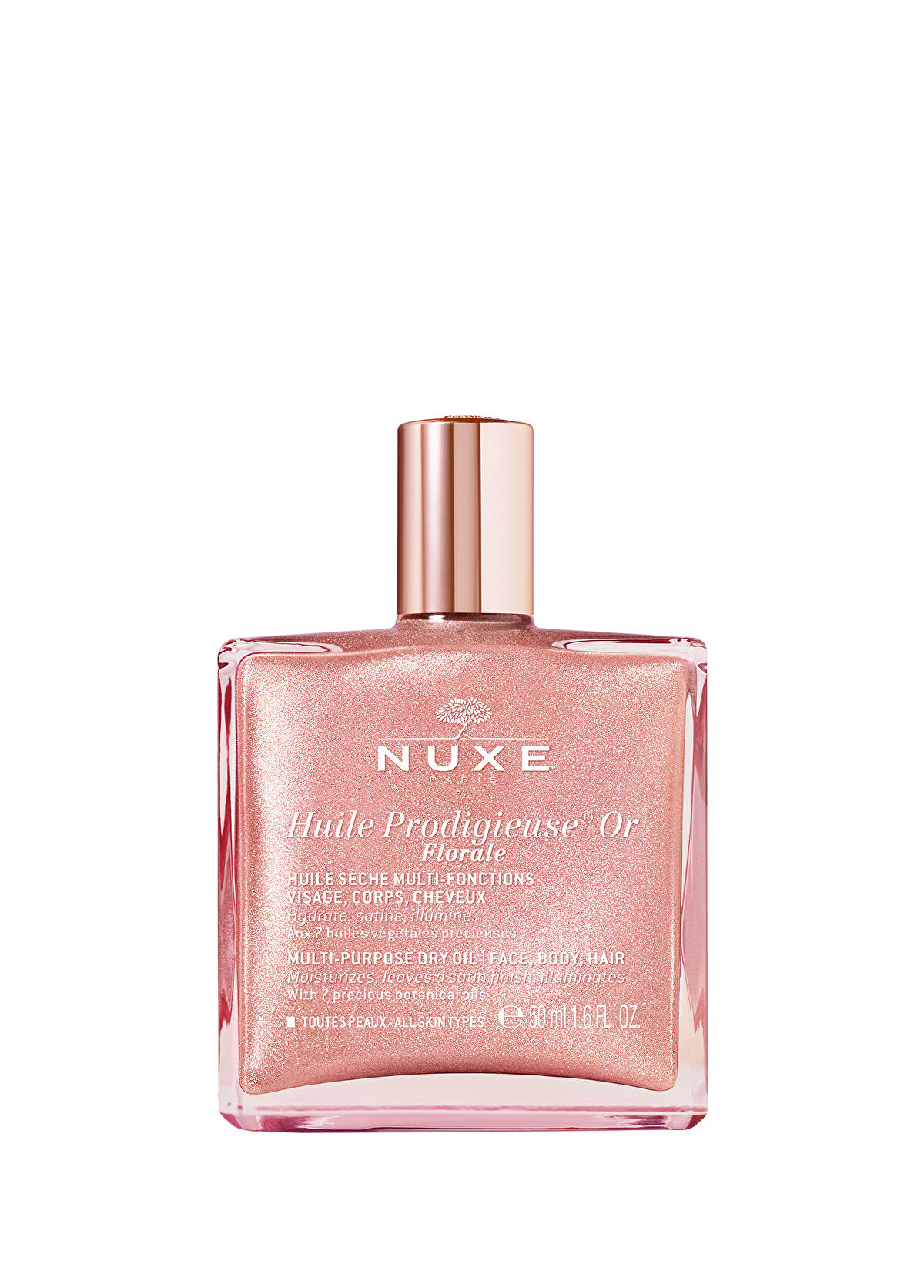 Nuxe Huile Prodigieuse Gold Glitter Floral Dry Oil for Face, Body and Hair 50 ml - 1