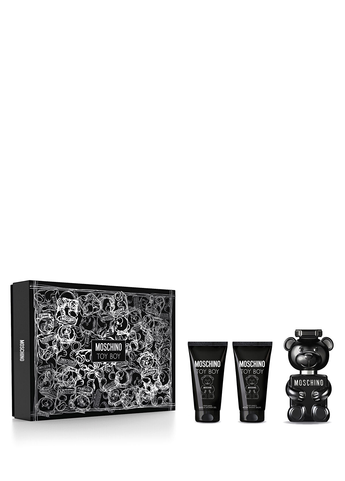 Moschino Toy Boy EDP Parfüm 50 ml + Duş Jeli 50 ml + Traş Sonrası Losyonu 50 ml Erkek Parfüm Seti - 1