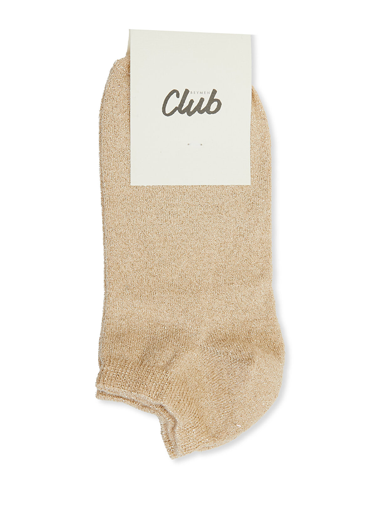 Beymen Club Bej Simli Kadın Çorap - 1