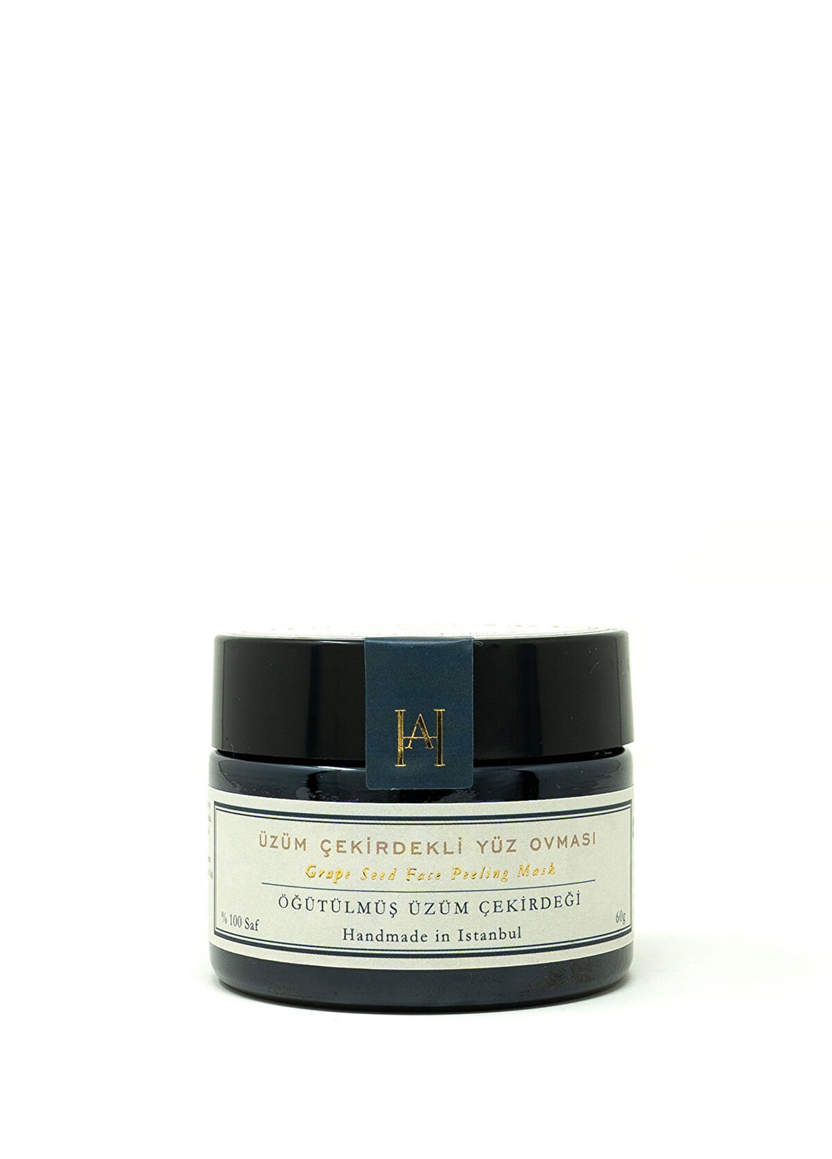 Homemade Aromaterapi Üzüm Çekirdeği Yüz Ovması Peeling 60 gr - 1