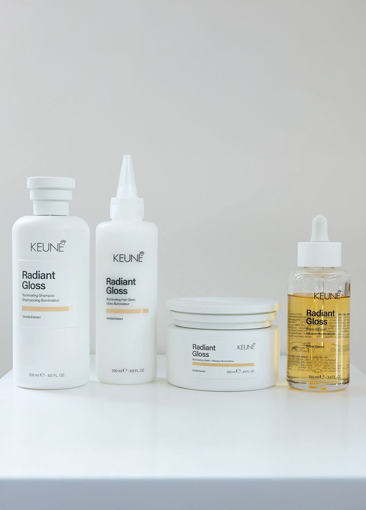 Keune Radiant Gloss Hair Gloss Shine Conditioner 200 ml - 3