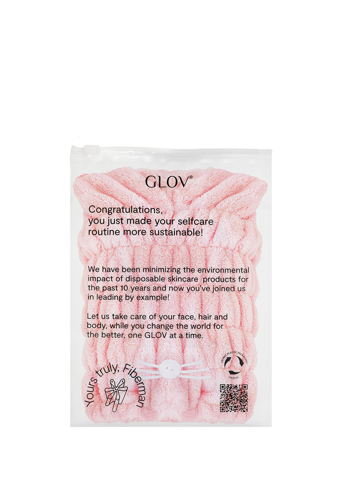 Glov Pembe Çocuk Saç Bonesi - 3