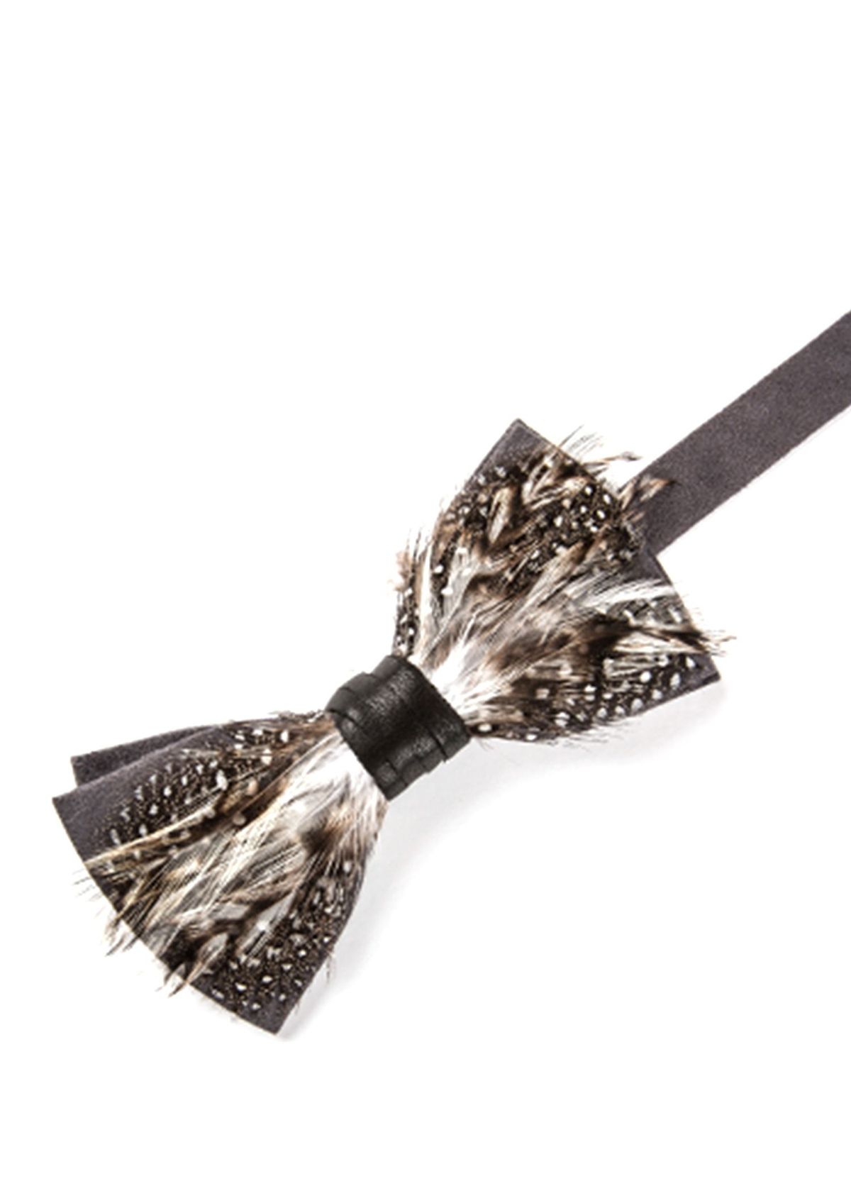 genius-bowtie Galileo Gri Süet Papyon - 3