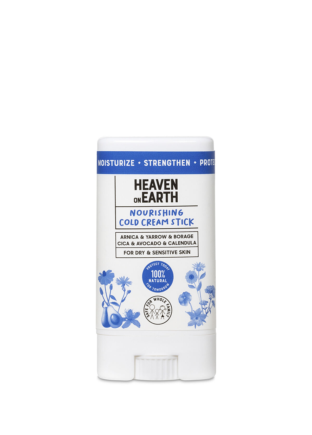 Heaven On Earth Cold Cream Stick Besleyici Soğuk Hava Yıpratıcı Etki Karşıtı Bebek Kremi 15 ml - 1