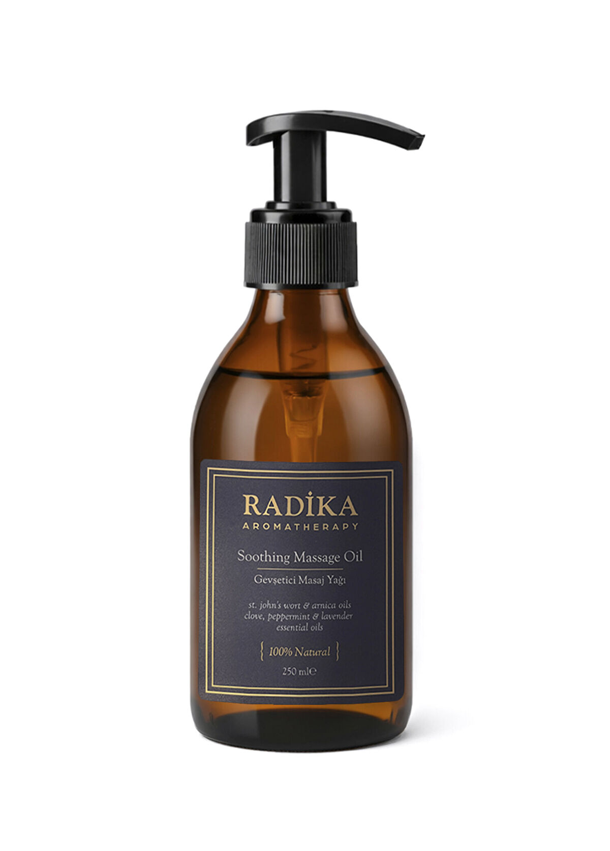 Radika Aromatherapy Gevşetici Doğal Masaj Yağı 250 ml - 1
