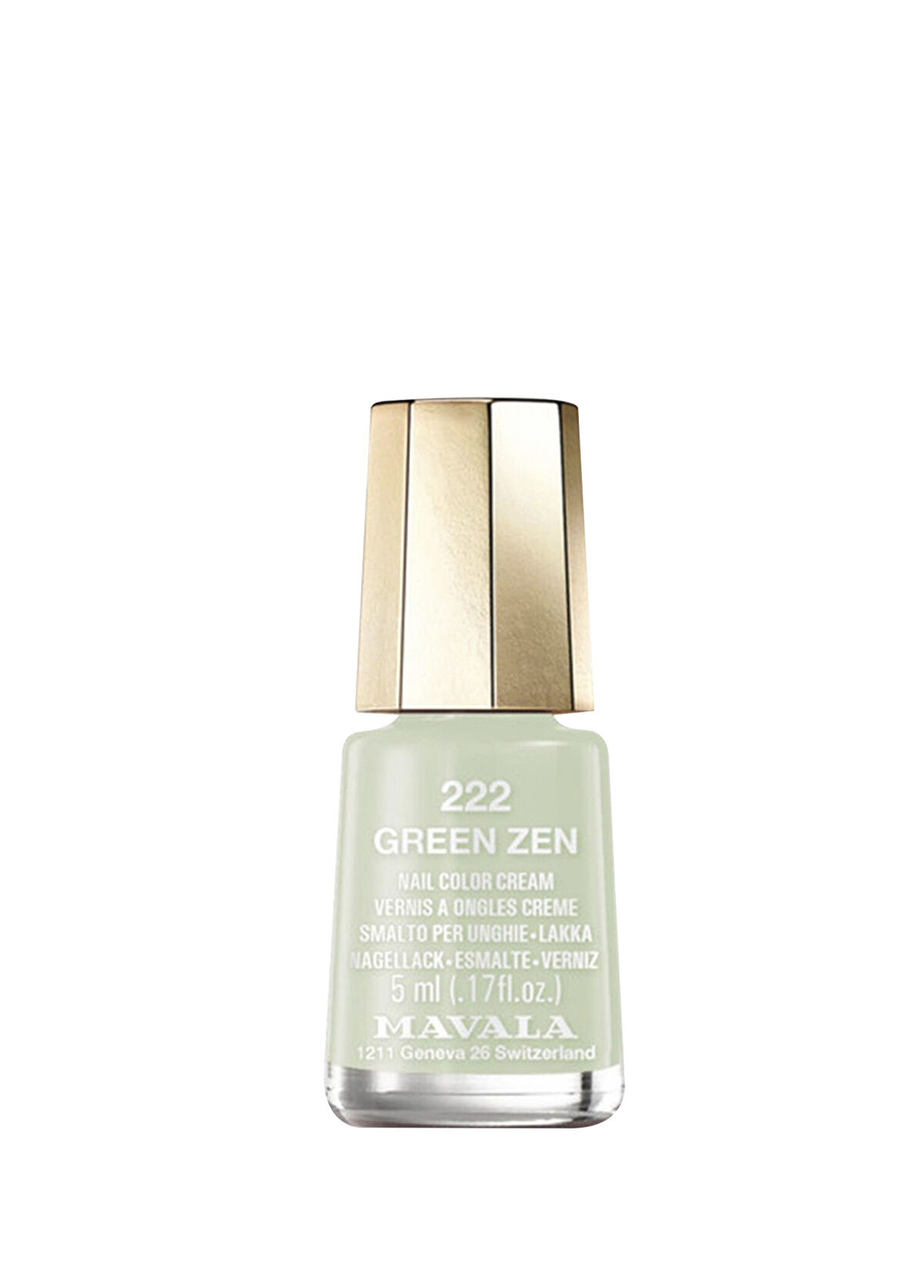 Mavala Mini Color 222 Green Zen Nail Polish 5 ml - 1