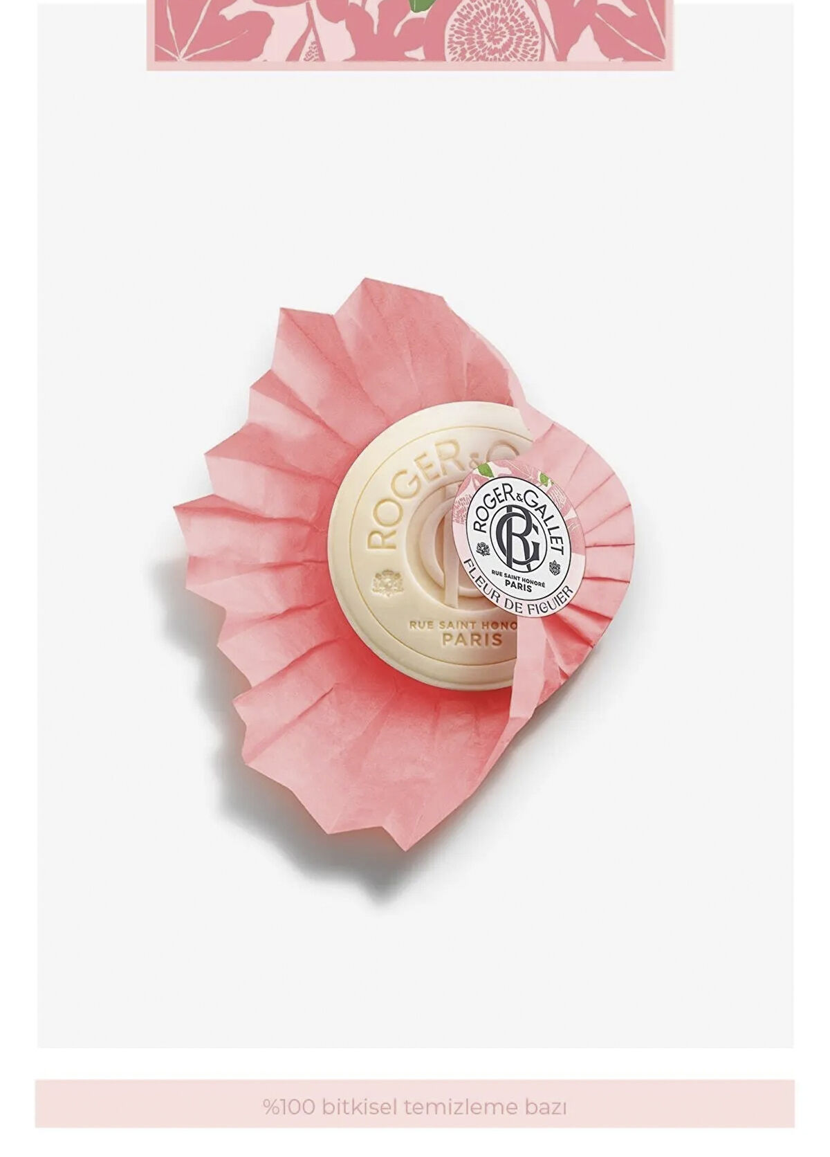 Roger&Gallet Doğal İncir Özlü ve Kalıcı Ferah Koku Fleur De Figuier Katı Sabun 100 gr - 3