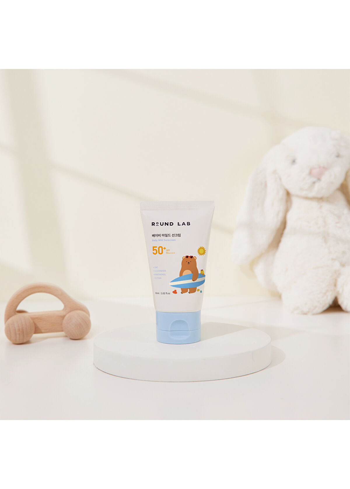 Round Lab Baby Mild Sunscreen SPF50+ PA++++ Bariyer Koruyucu Nemlendirici Güneş Kremi 60 ml - 3