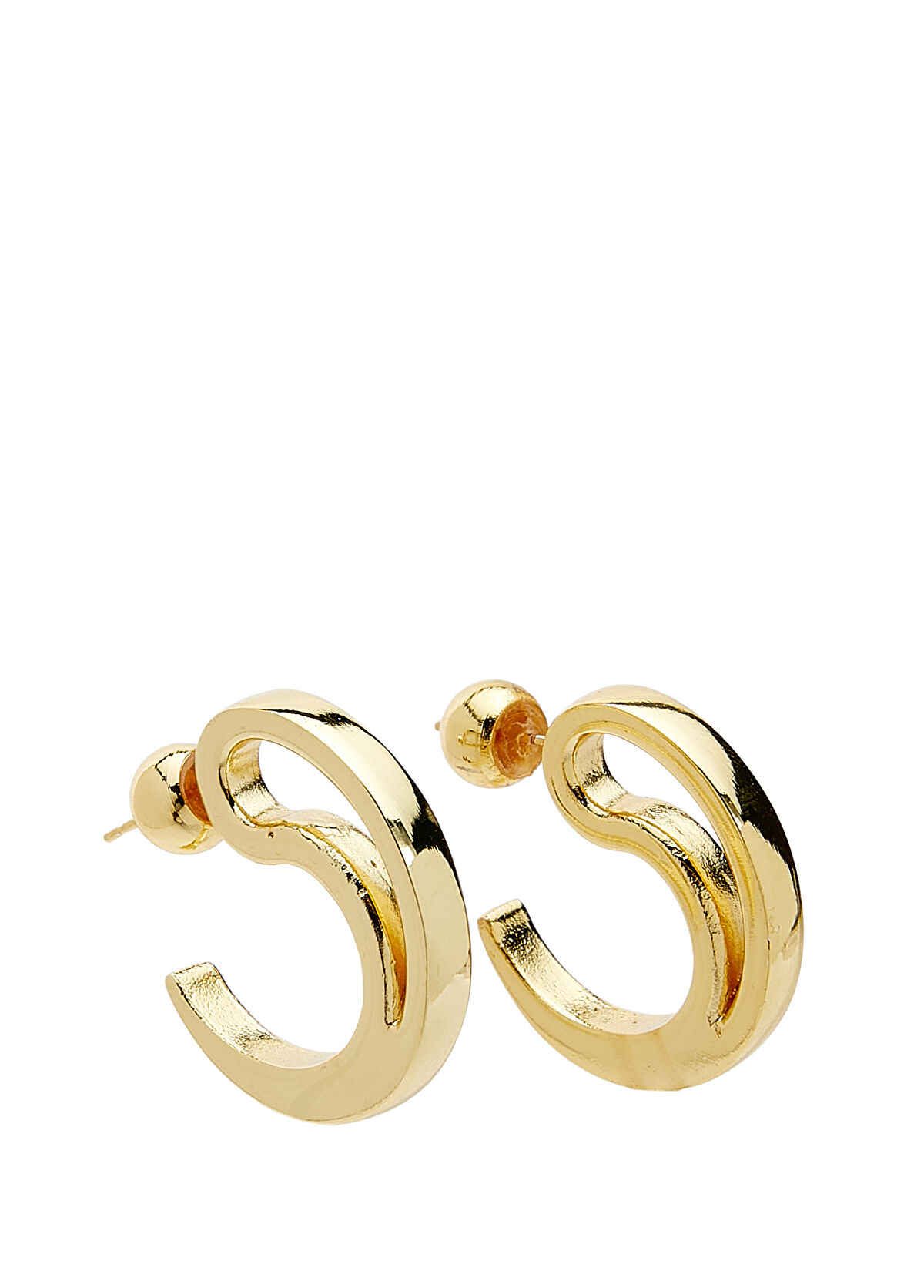 Beymen Club Gold Damla Formlu Kadın Küpe - 3