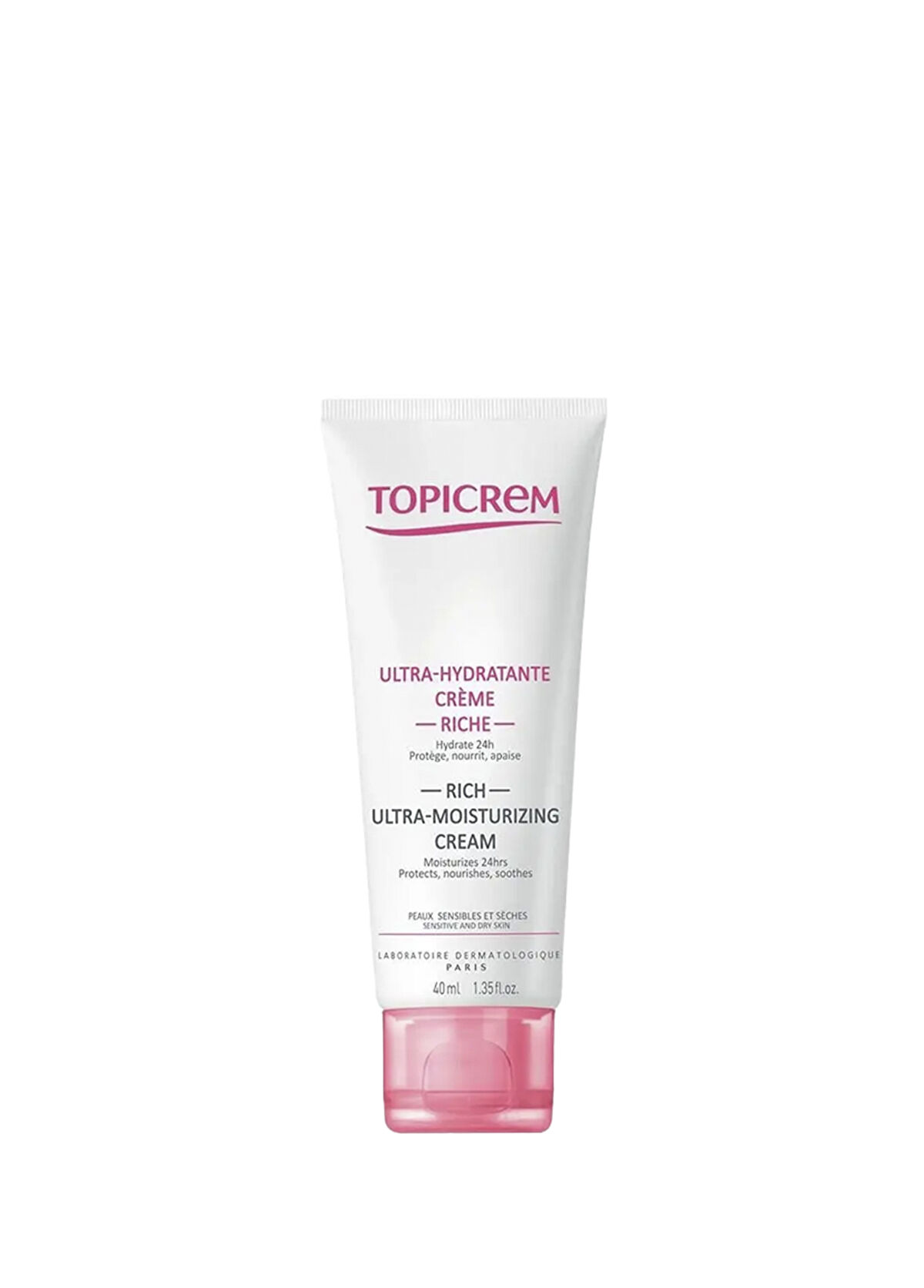 Topicrem Hydra+ Rich Moisturizing Radiance Moisturizing Face Cream 40 ml - 1