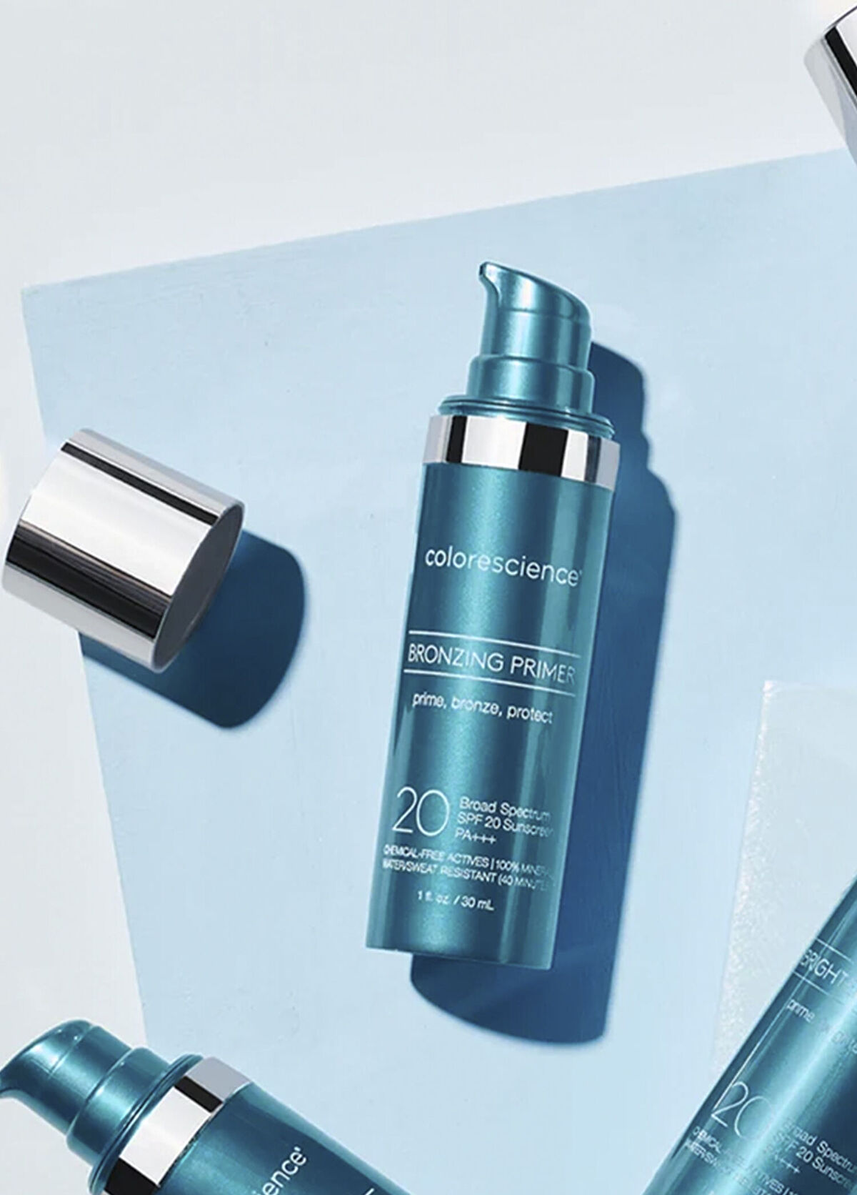 Colorescience Bronzing Primer SPF20 Bronzlaştırıcı Makyaj Bazı 30 ml - 3