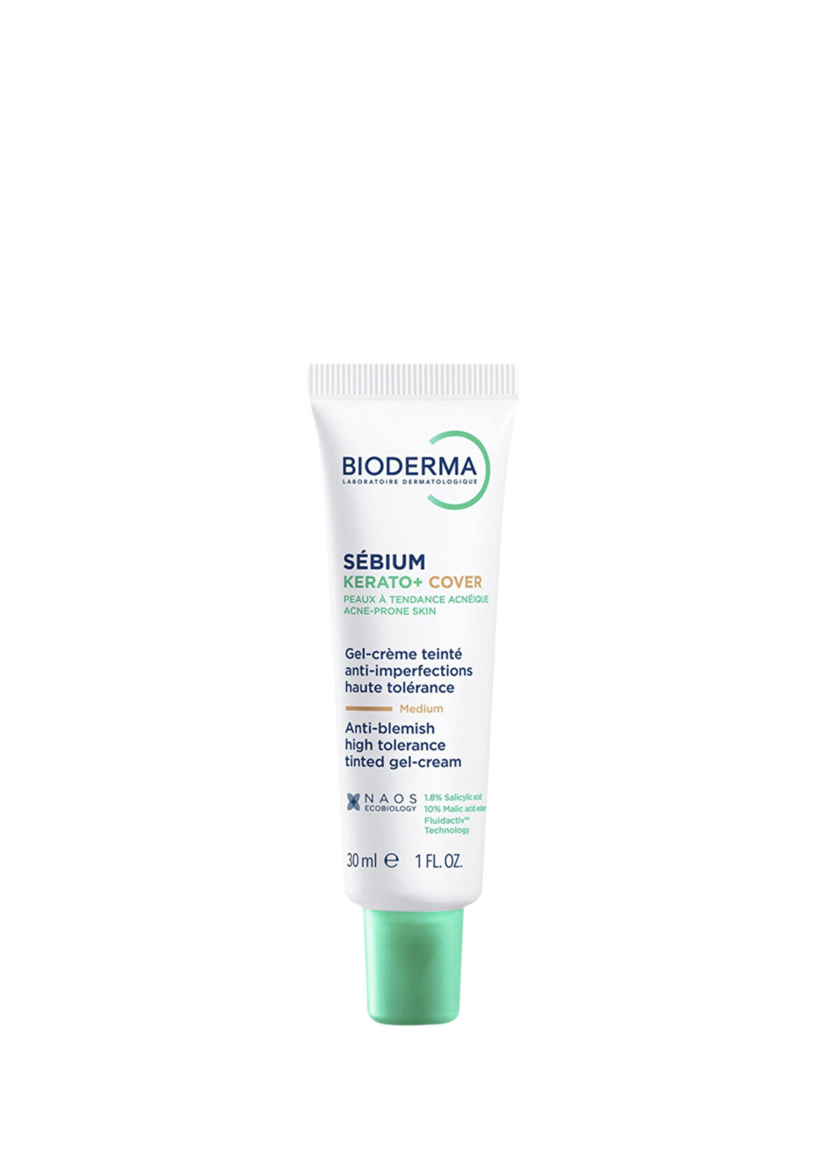 Bioderma Bioderma Sebium Kerato+ Cover - Tinted Moisturizing Care Cream 30 ml - 1